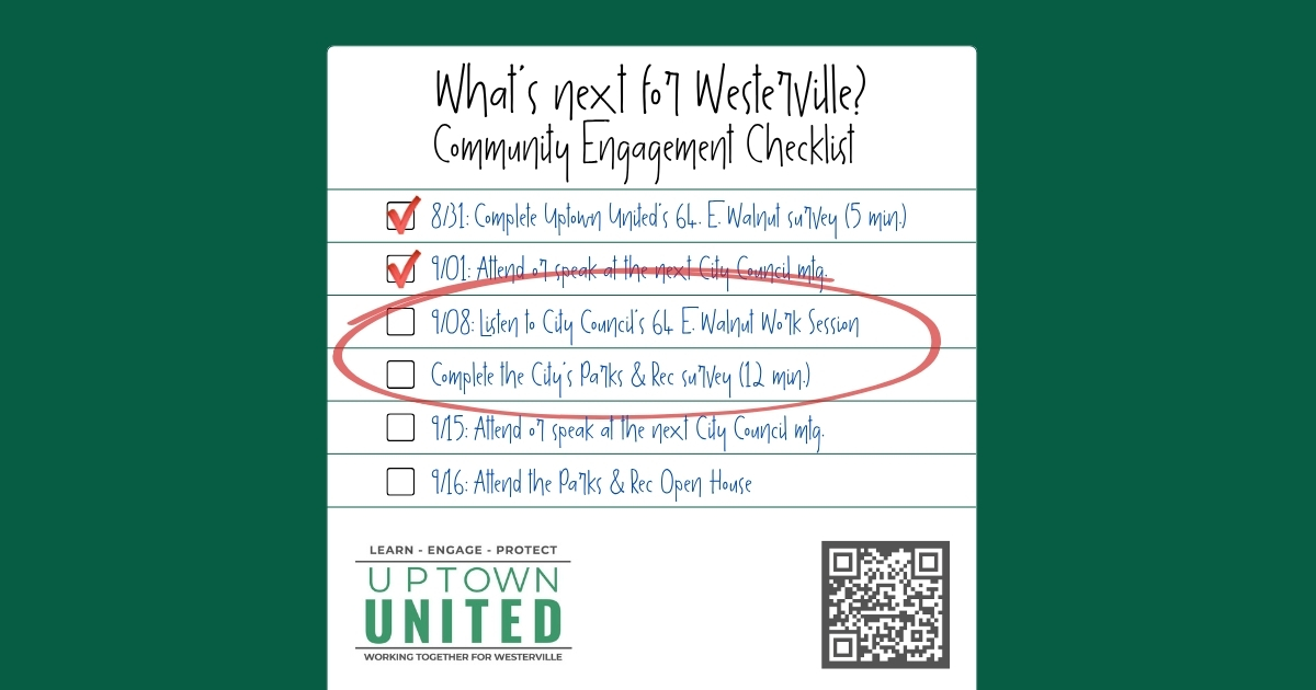 Community action checklist